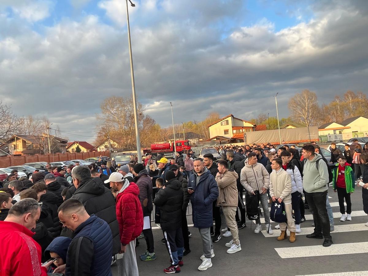 Naționala lui Curelea, remiză cu liderul neînvins din Elite League U20 » S-a jucat pe un stadion aproape plin!