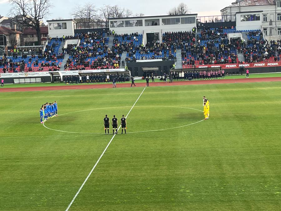 Naționala lui Curelea, remiză cu liderul neînvins din Elite League U20 » S-a jucat pe un stadion aproape plin!