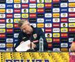 Edi Iordănescu la conferința de presă dinaintea meciului amical cu Irlanda de Nord (foto: Andrei Petrescu)