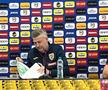Edi Iordănescu la conferința de presă dinaintea meciului amical cu Irlanda de Nord (foto: Andrei Petrescu)