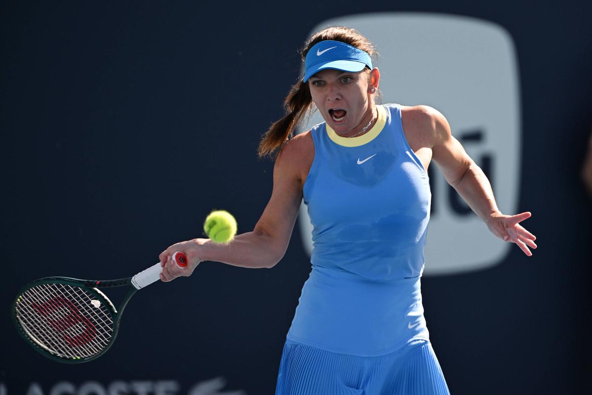 Simona Halep, primul meci de la revenire, în imagini
