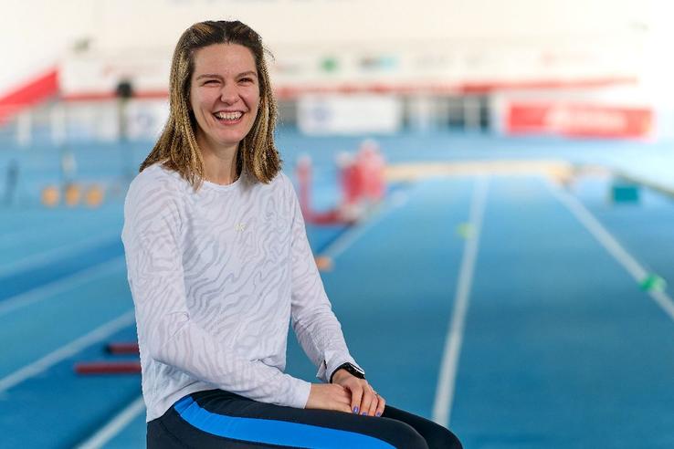 Alina Rotaru Kottmann, în interviul acordat Gazetei Sporturilor / FOTO: Raed Krishan (GSP)