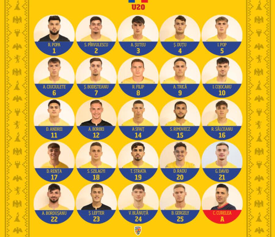 Naționala lui Curelea, remiză cu liderul neînvins din Elite League U20 » S-a jucat pe un stadion aproape plin!