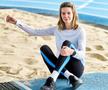 Alina Rotaru Kottmann, în interviul acordat Gazetei Sporturilor / FOTO: Raed Krishan (GSP)