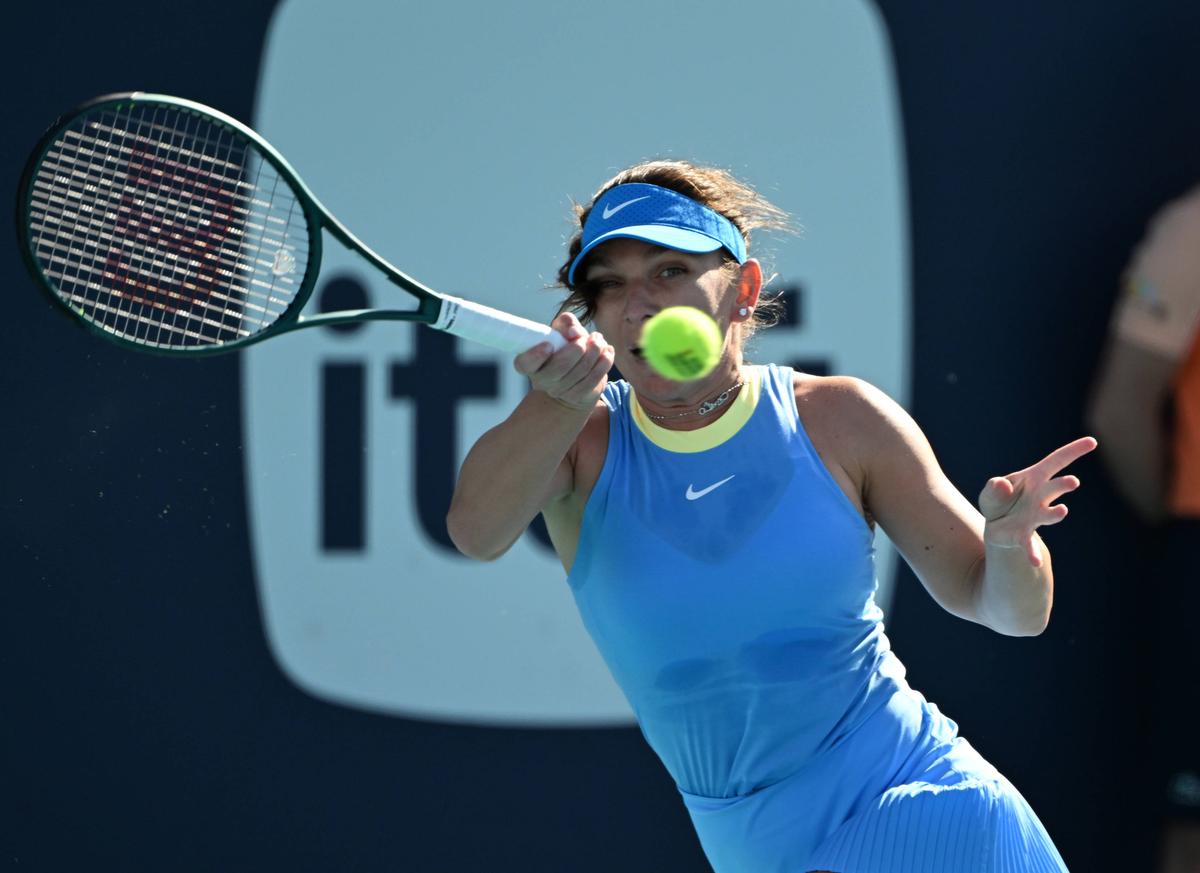 Simona Halep, primul meci de la revenire, în imagini