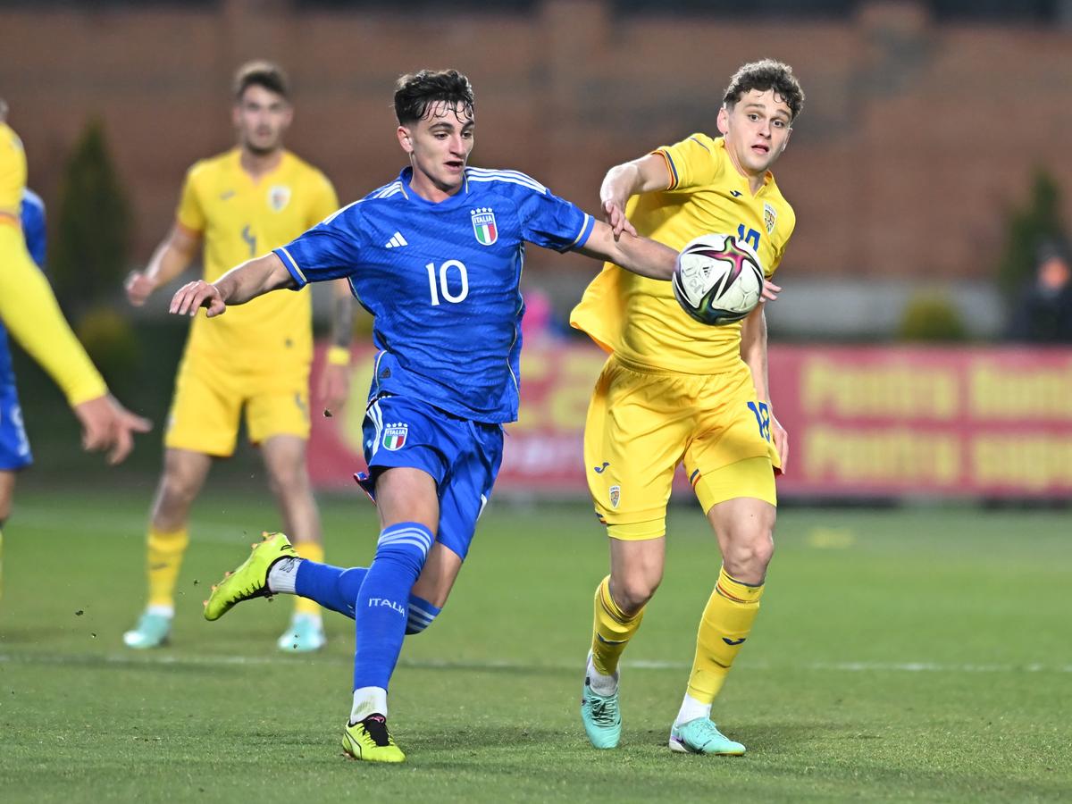 Naționala lui Curelea, remiză cu liderul neînvins din Elite League U20 » S-a jucat pe un stadion aproape plin!