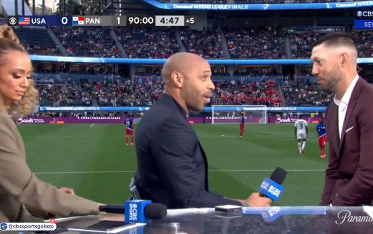 Panamezii au eliminat-o pe SUA cu gol în ultimul minut și au sărbătorit sufocându-l pe Thierry Henry