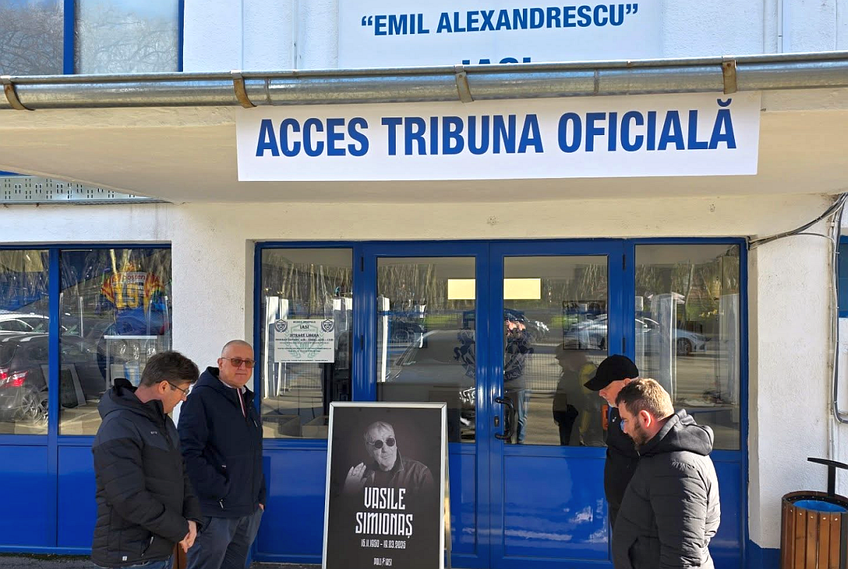 Vasile Simionaș va fi înmormântat sâmbătă. Foto: Facebook/FC Politehnica Iasi