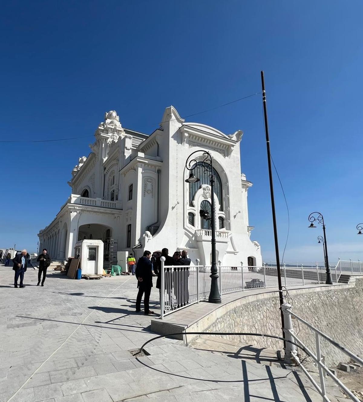 Gică Hagi, printre primii care au vizitat Cazinoul din Constanța » Imagini senzaționale cu „bijuteria” reinventată de la malul mării
