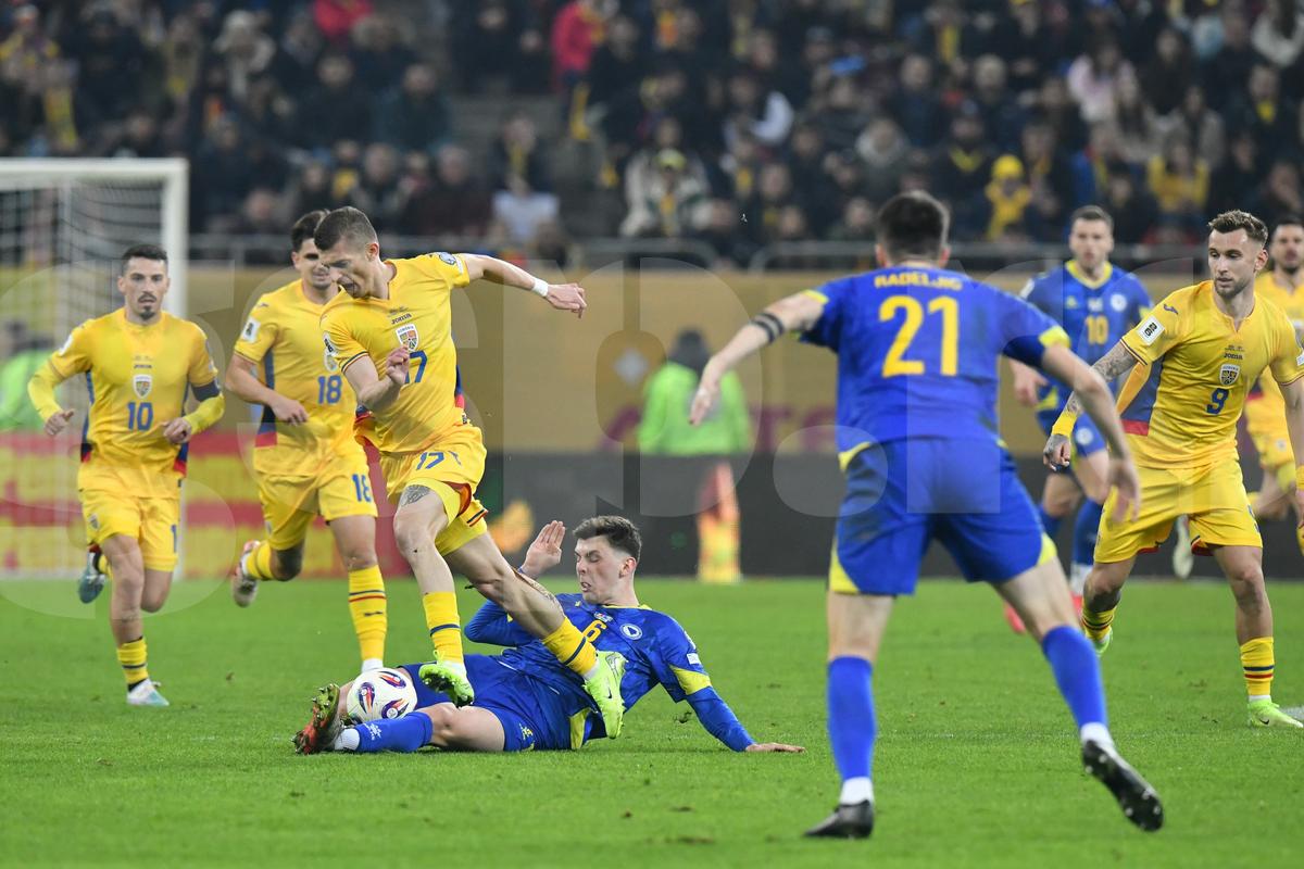 România - Bosnia, imagini din meci // 21.03.2025