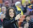 Prezentatoarea TV, Ramona Păun a fost prezentă la România – Bosnia-Herțegovina, meci din preliminariile pentru Campionatul Mondial din 2026. FOTO: Ionuț Iordache (GSP.RO)