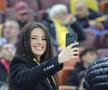 Prezentatoarea TV, Ramona Păun a fost prezentă la România – Bosnia-Herțegovina, meci din preliminariile pentru Campionatul Mondial din 2026. FOTO: Ionuț Iordache (GSP.RO)