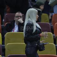 Avocata Laura Vicol a fost prezentă la România – Bosnia-Herțegovina, meci din preliminariile pentru Campionatul Mondial din 2026. FOTO: Ionuț Iordache (GSP.RO)