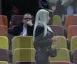 Avocata Laura Vicol a fost prezentă la România – Bosnia-Herțegovina, meci din preliminariile pentru Campionatul Mondial din 2026. FOTO: Ionuț Iordache (GSP.RO)