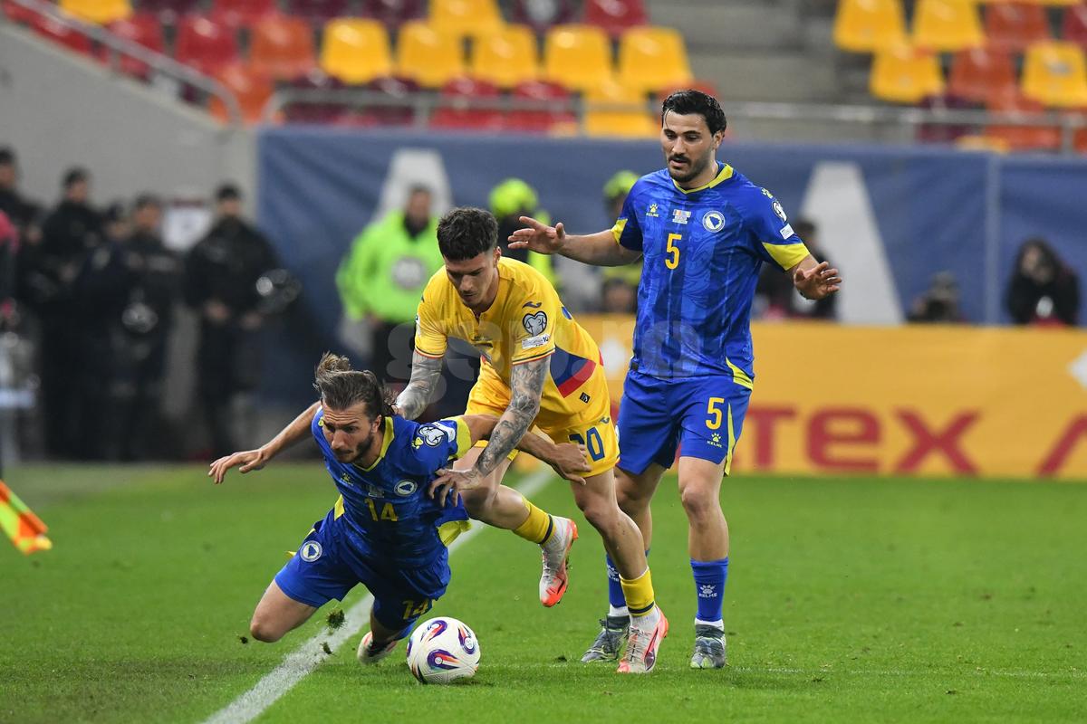 România - Bosnia, imagini din meci // 21.03.2025