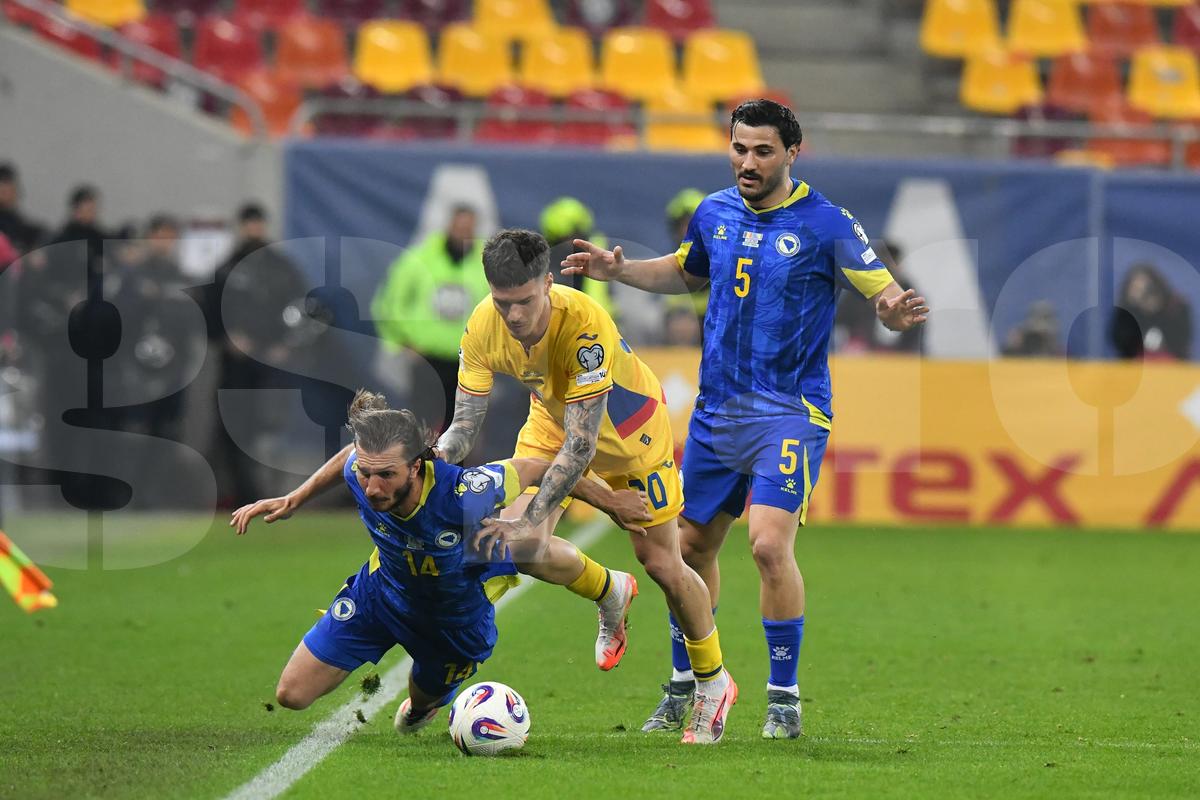 România - Bosnia, imagini din meci // 21.03.2025