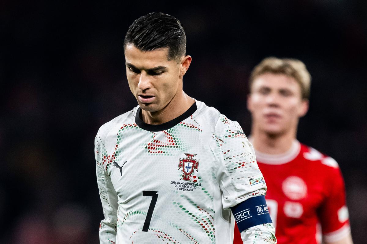 Rasmus Hojlund a celebrat în stilul lui Cristiano Ronaldo în Danemarca - Portugalia