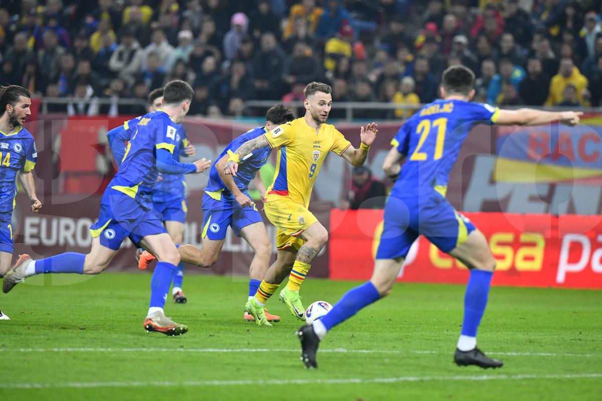 România - Bosnia, imagini din meci // 21.03.2025