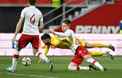 România U20 a pierdut la limită duelul cu Polonia U20 din Elite League » „Tricolorii” nu au avut niciun șut pe poartă