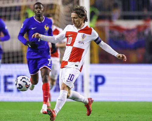 Luka Modric, în meciul cu Franța Foto: Imago