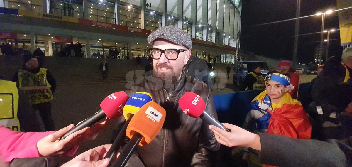 Cristian Popescu Piedone, prezent la România - Bosnia