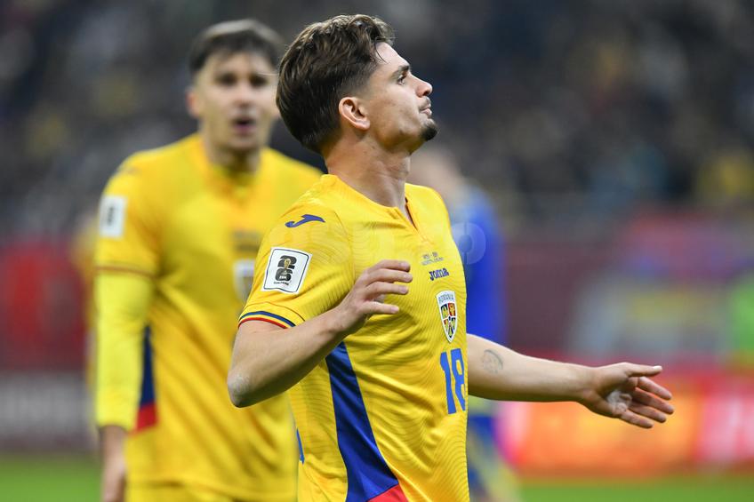 România – Bosnia-Herțegovina, meci din preliminariile pentru Campionatul Mondial din 2026. FOTO: Cristi Preda (GSP.RO)
