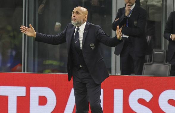 Luciano Spalletti, dezamăgit după eșecul cu Germania: „Se instalează psihoza”