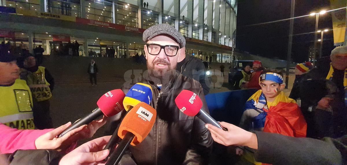 Cristian Popescu Piedone, prezent la România - Bosnia