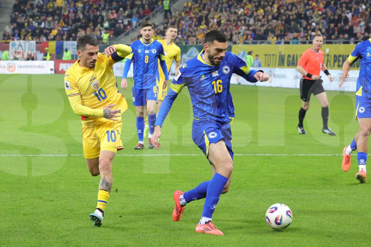 România - Bosnia, imagini din meci // 21.03.2025