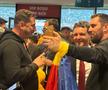 Nicușor Dan fost prezentă la România – Bosnia-Herțegovina, meci din preliminariile pentru Campionatul Mondial din 2026. FOTO: Ionuț Iordache (GSP.RO)
