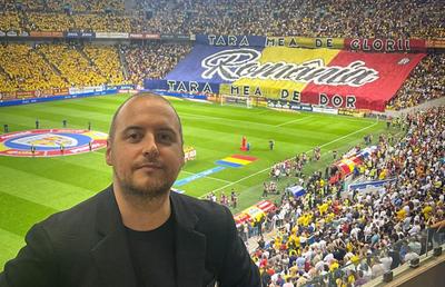 Andrei Ciobanu, comediantul fan FCSB, a fost la GSP Live. Ce facem, diseară, cu Bosnia?