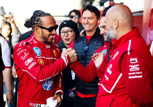 Lewis Hamilton, pilotul celor de la Ferrari, foto: Imago
