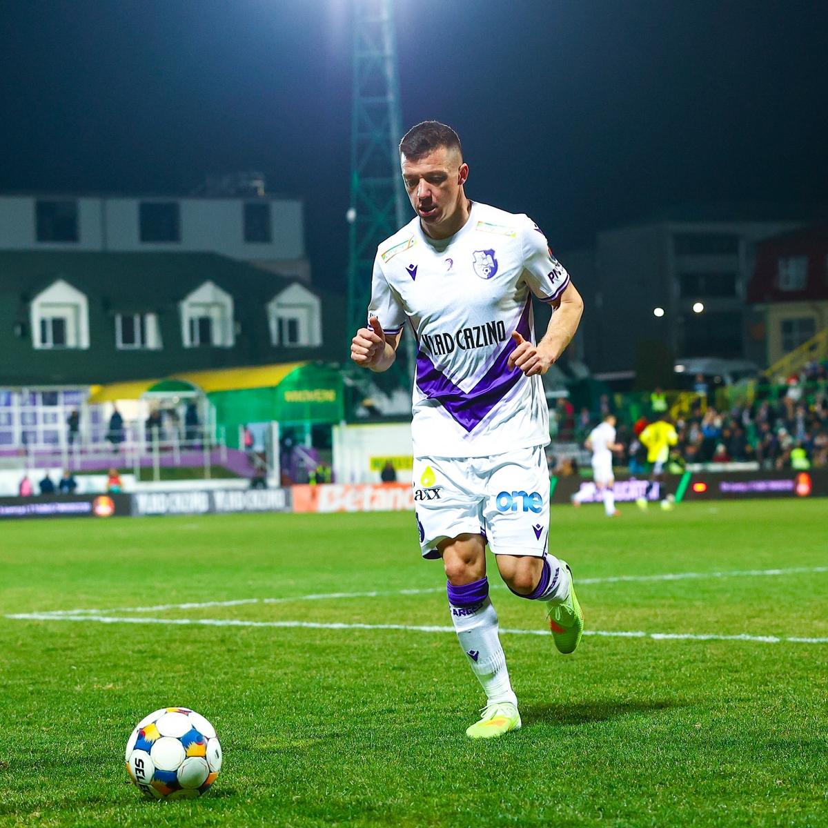 FC Argeș - U Cluj, imagini din meci // foto: Facebook