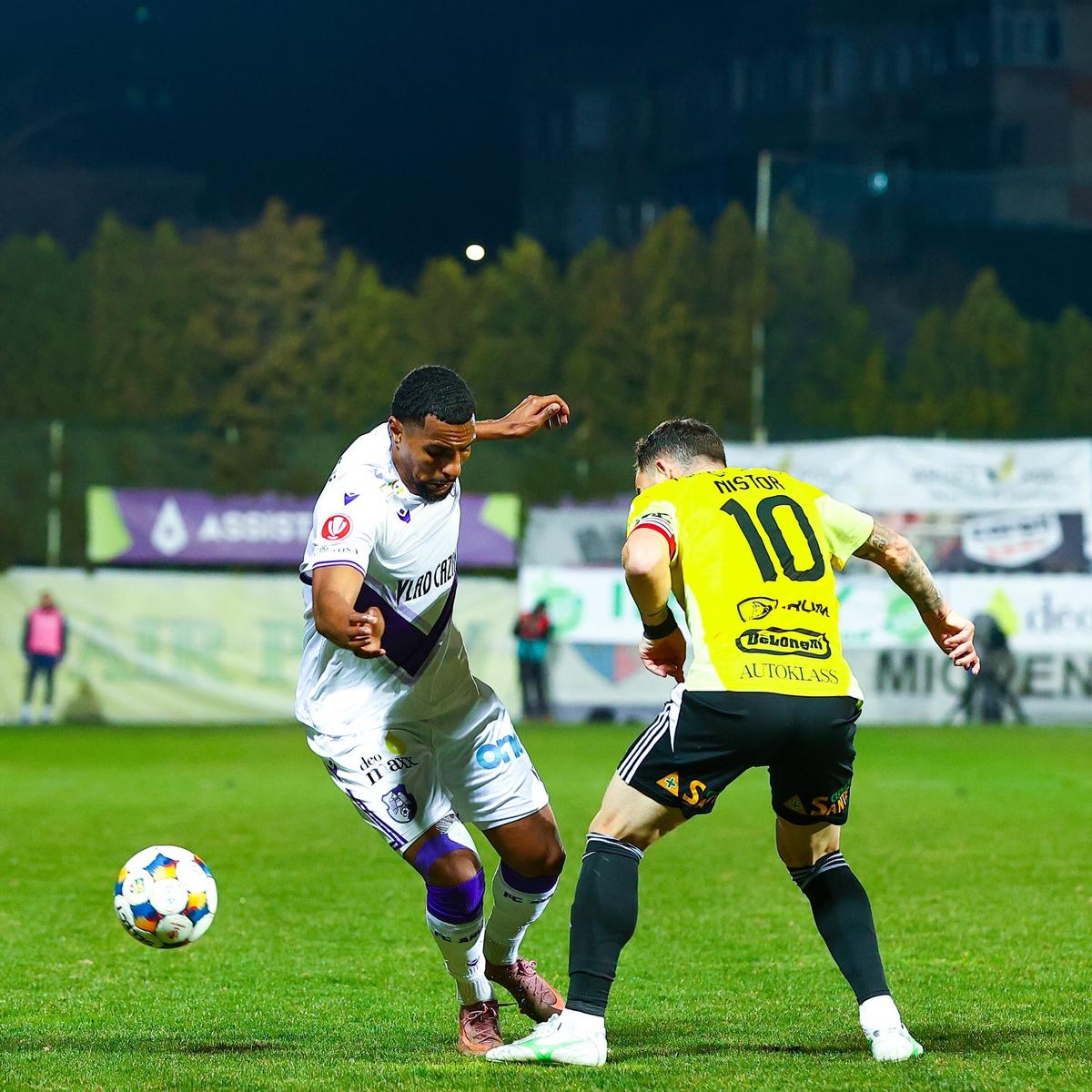FC Argeș - U Cluj, imagini din meci // foto: Facebook