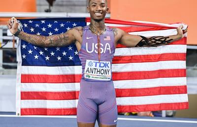 Jordan Anthony, medalie de aur la prima competiție mondială, după un incident cu un ofițer antidoping
