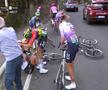 Ciocniri groaznice la Milano-Sanremo 2026, mai multe cicliste implicate / foto: captură X