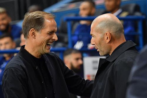 Thomas Tuchel și Zinedine Zidane FOTO Imago