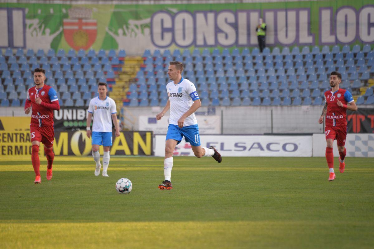 Marius Croitoru îi ia tare pe olteni: „N-am văzut nimic la voi, doar mingi lungi!”