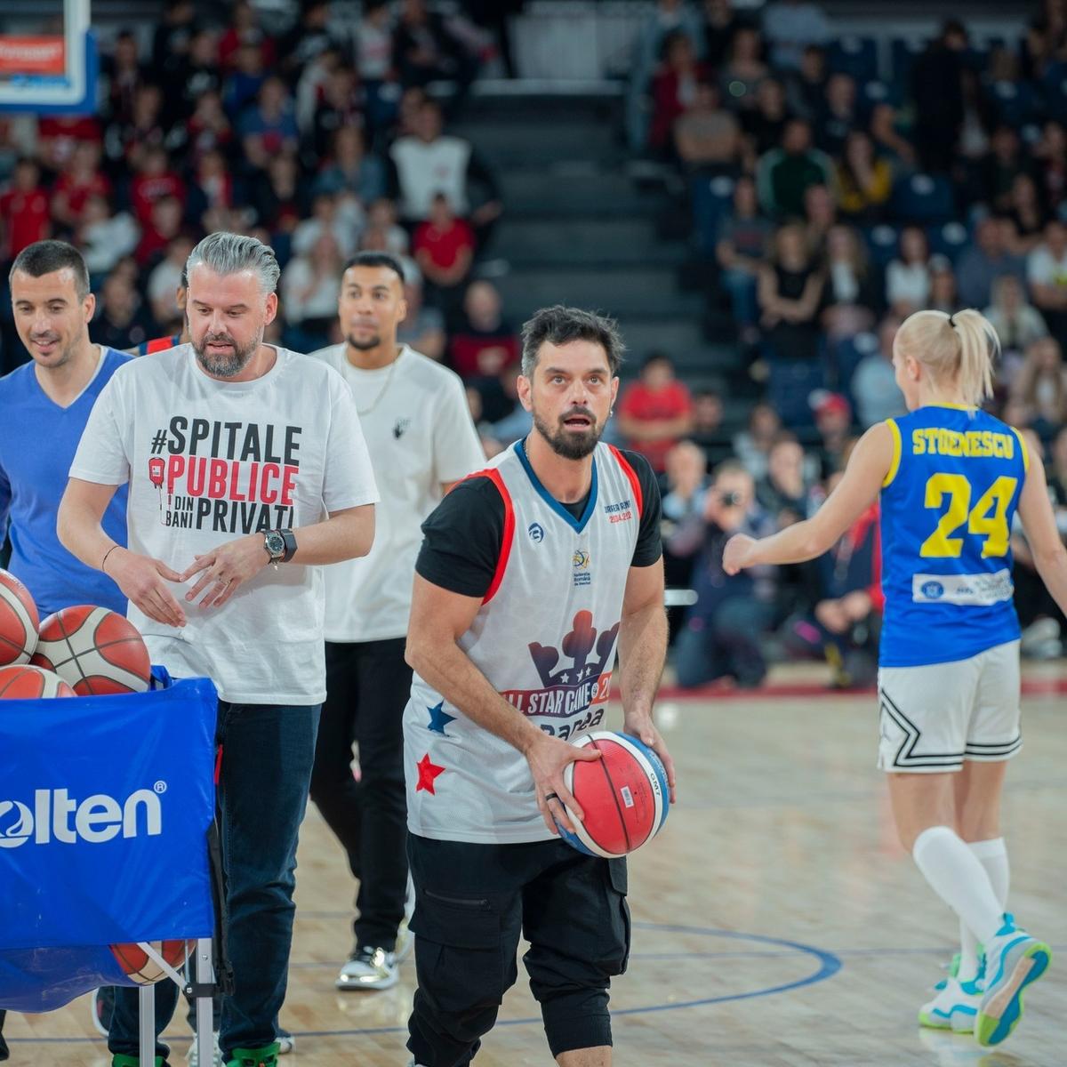 Sala Polivalentă din Oradea, All Star Game / FOTO: Facebook @frb.romania.basketball
