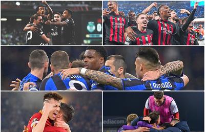 Renașterea Italiei! Cinci semifinaliste din 12 în cupele europene