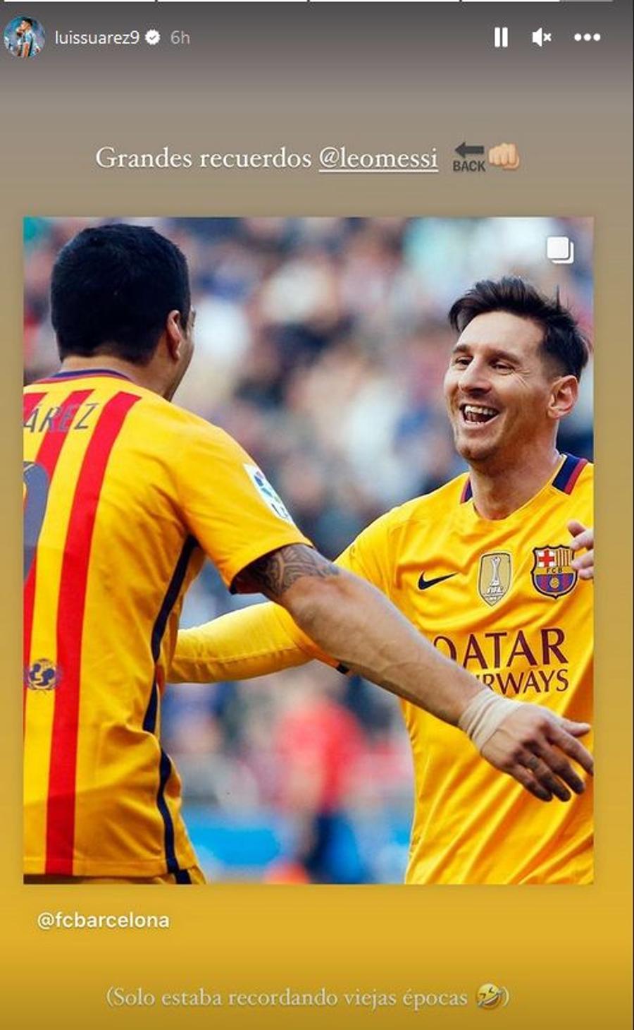 foto: Instagram @luissuarez9 I-a pus pe jar pe catalani » Ce a postat Luis Suarez