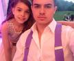 Vanessa și fratele ei. FOTO: Facebook @vanessa.doroftei
