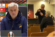 Jose Mourinho și-a întrerupt conferința pentru a-i da unui ziarist olandez un breloc cu trofeul Conference League