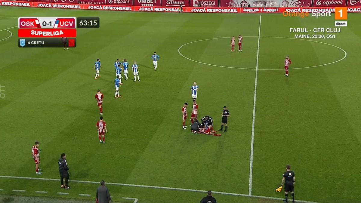 A luat ROȘU direct și ratează derby-urile cu FCSB și CFR Cluj: „E doar vina mea, un cartonaș stupid!”