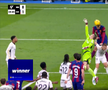 Eroarea lui Lunin în Real Madrid - Barcelona