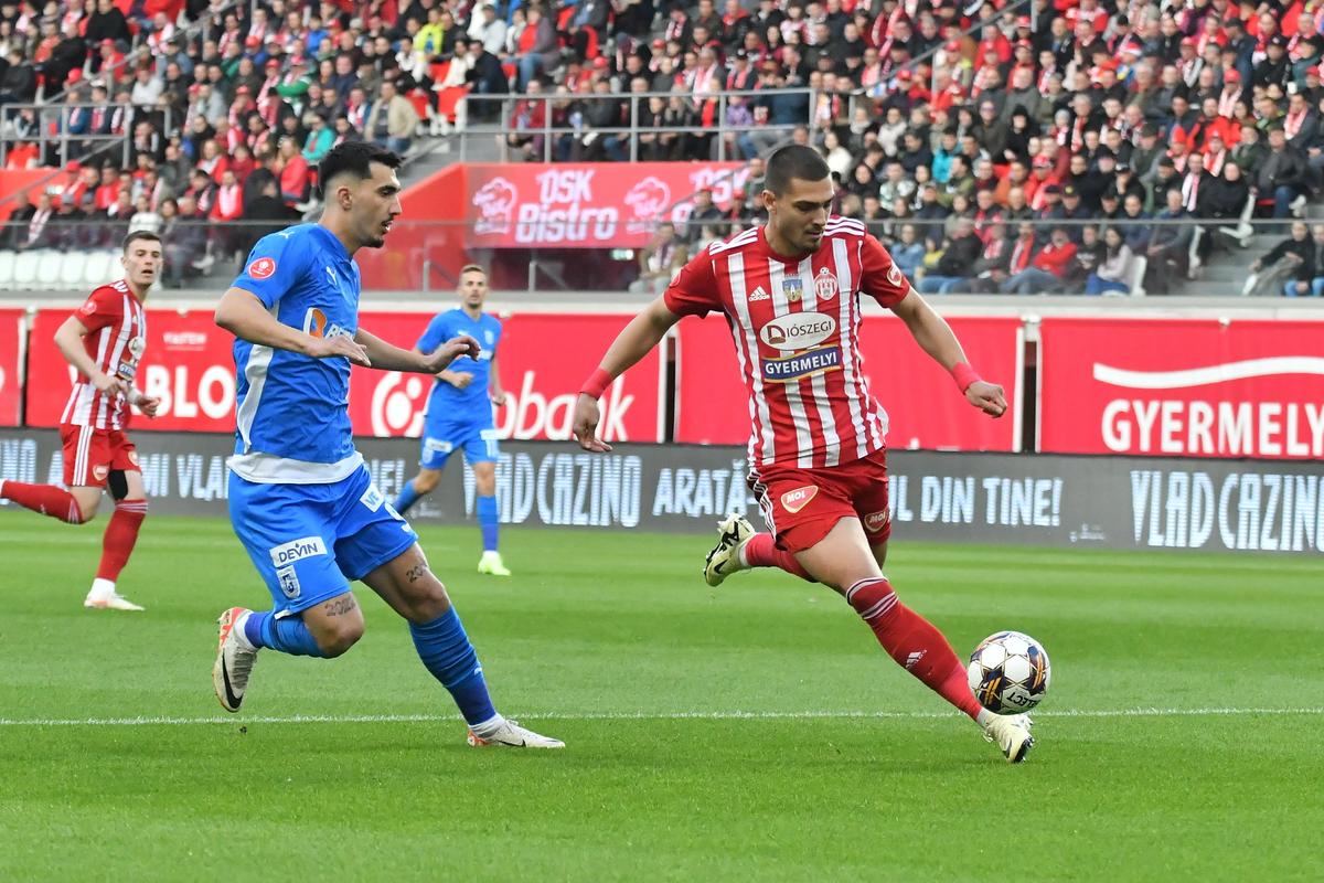 Craiova a câștigat cu Sepsi la debutul lui Gâlcă și a urcat pe locul doi în Superliga. Clasamentul din play-off și notele GSP