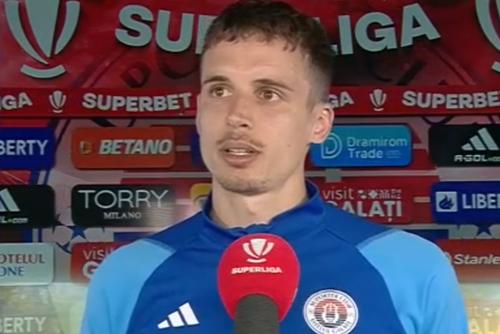Juri Cisotti (30 de ani) mijlocașul celor de la Oțelul Galați a anunțat că moldovenii vor să ia Cupa și primul loc în play-out, după ce echipa lui a învins-o pe U Cluj, scor 1-0, în runda #5 din play-out-ul din Superliga.