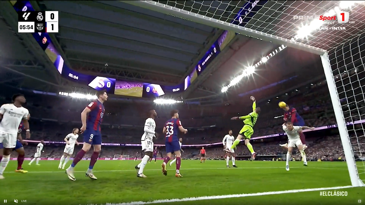 Eroul lui Real Madrid cu City a comis-o în derby-ul cu Barcelona! Apoi a avut o intervenție miraculoasă
