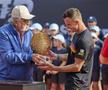 Marton Fucsovics, campion la Țiriac Open 2024, și Ion Țiriac Foto: Raed Krishan