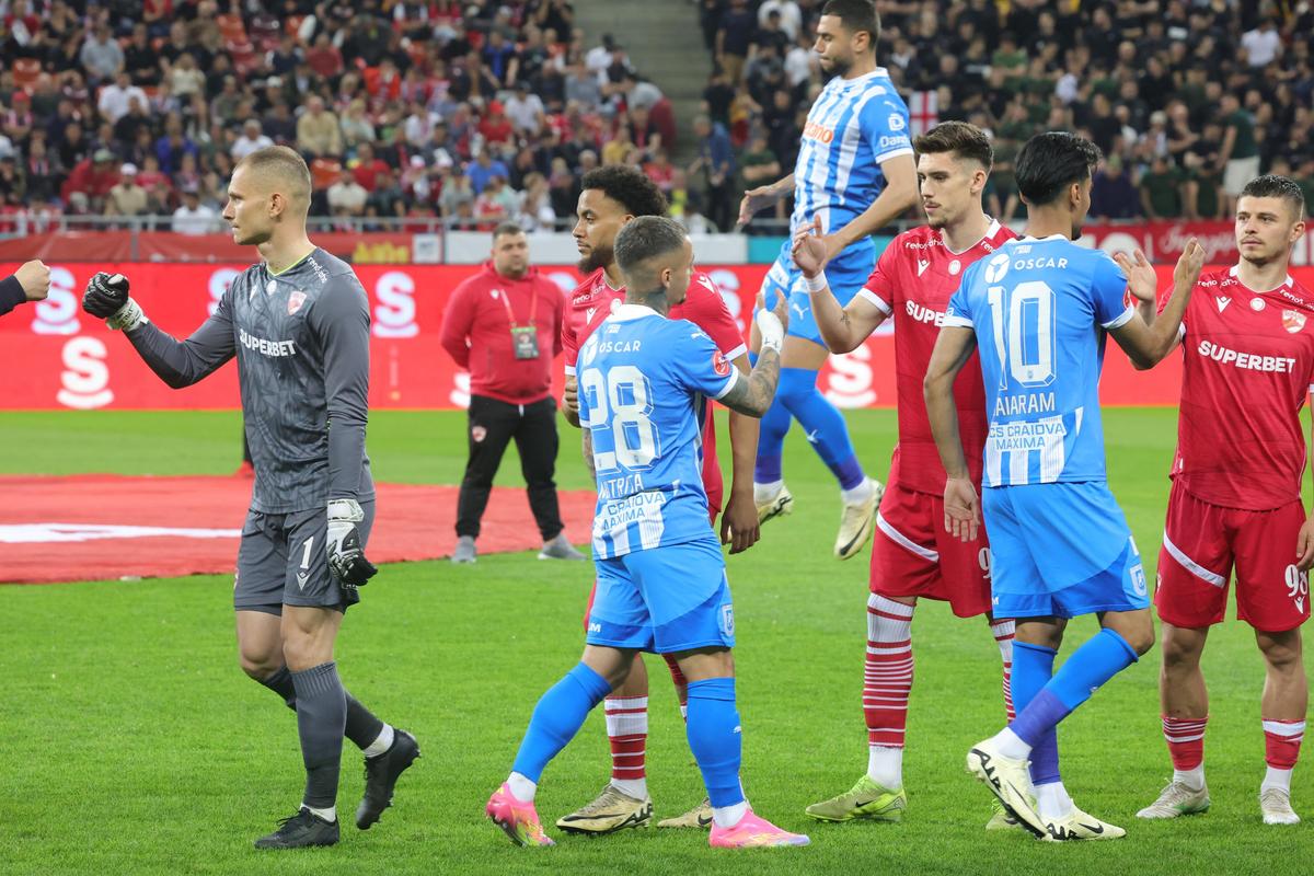 Dinamo - Universitatea Craiova, imagini din timpul partidei